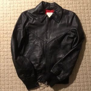 Leather jacket